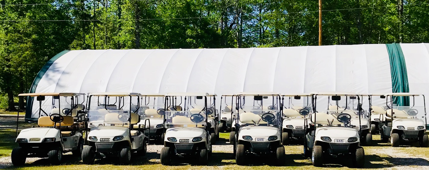Grab-a-Cart fleet lined up for events